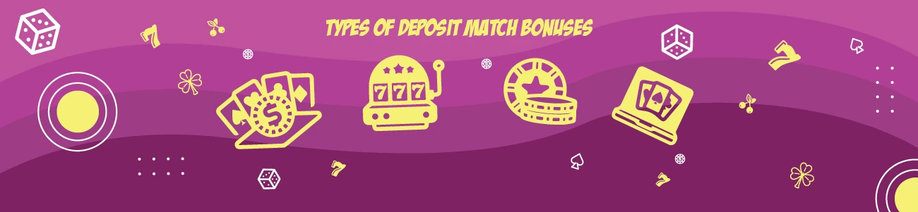 Types of Deposit Match Bonuses